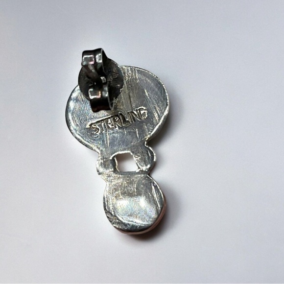 🌺Vintage Sterling MOP Earrings - Picture 7 of 10